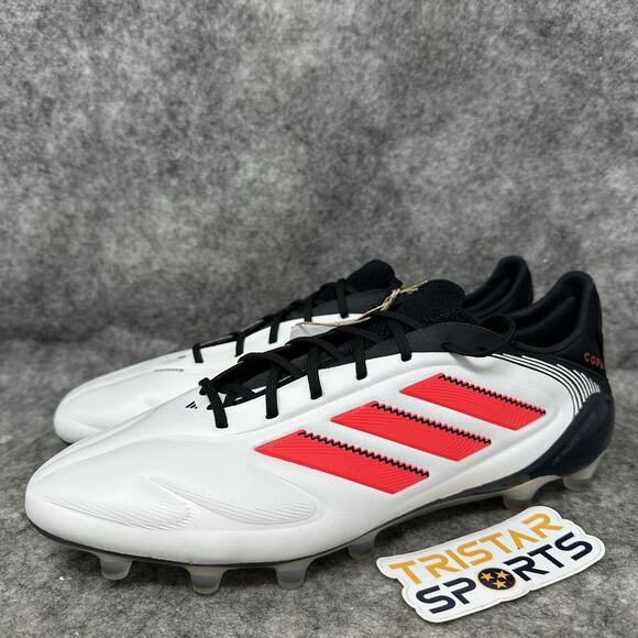 Adidas Copa Pure 3 Elite AG Soccer Cleats Mens Size 7.5 White Red Black ID9054 - Picture 2 of 14